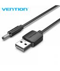 Vention Conversor USB Macho a DC 3.5mm Macho - 1m - Color Negro