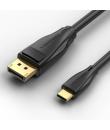 Vention Cable Conversor USB-C Macho a Displayport Macho - 1.5m - Color Negro