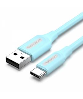 Vention Cable USB-A Macho a USB-C Macho - 1m - 3A 60W 480Mbps - Color Azul