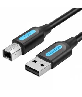 Vention Cable Impresora USB 2.0 Macho a USB-B Macho - 0.5m - Color Negro