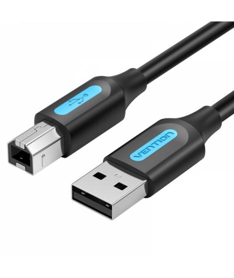 Vention Cable Impresora USB 2.0 Macho a USB-B Macho - 0.5m - Color Negro