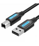 Vention Cable Impresora USB 2.0 Macho a USB-B Macho - 0.5m - Color Negro