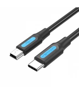 Vention Cable USB-C Macho a MiniUSB Macho - 0.5m - Color Negro