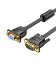 Vention Cable Extension VGA Macho a Hembra - 1m - Color Negro