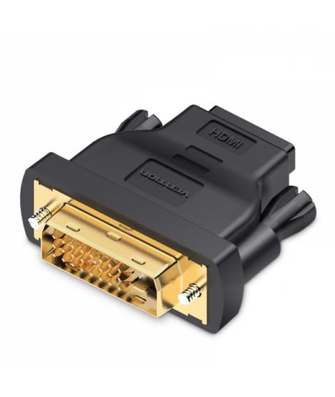 Vention Adaptador DVI Macho a HDMI Hembra - Color Negro