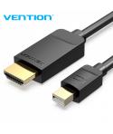 Vention Cable Mini DP Macho a HDMI 1.4 Macho - 2m - Color Negro