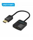 Vention Conversor Displayport Macho a HDMI Hembra - 0.15m - Color Negro