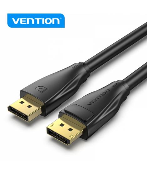 Vention Cable Displayport Macho a Displayport Macho 1.4 8K - 1m - Color Negro