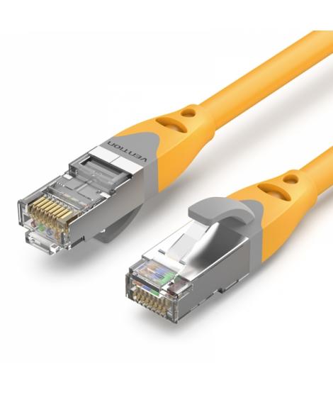 Vention Cable de Red SFTP RJ45 Cat.6a - 0.5m - Color Amarillo