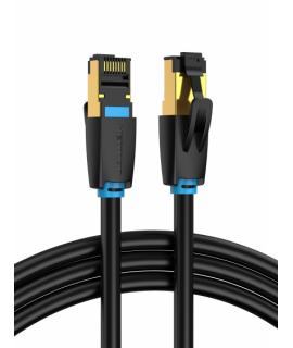 Vention Cable de Red SFTP RJ45 Cat.8 - 0.5m - Color Negro