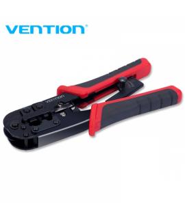 Vention Crimpadora Metalica para RJ45 - Color Negro y Rojo