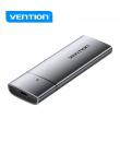 Vention Caja Externa para Disco SSD M.2 SATA a USB 3.1 Gen 2 Sin Tornillos - Color Negro