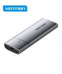 Vention Caja Externa para Disco SSD M.2 SATA a USB 3.1 Gen 2 Sin Tornillos - Color Negro