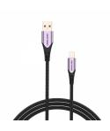 Vention Cable USB-A a Lightning - 2.4A - 15W - 480Mbps - MFI - 1m - Color Morado