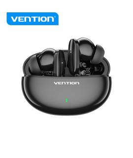 Vention Auriculares Bluetooth 5.3 con Estuche de Carga - 7h Autonomia - Color Negro