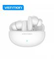 Vention Auriculares Bluetooth 5.3 con Estuche de Carga - 7h Autonomia - Color Blanco