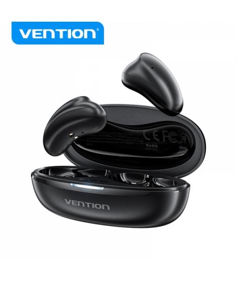 Vention Auriculares Bluetooth 5.3 con Estuche de Carga - 8h Autonomia Tiny T11 - Color Negro