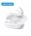 Vention Auriculares Bluetooth 5.3 con Estuche de Carga - 8h Autonomia - Tiny T11 - Color Blanco