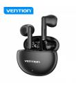 Vention Auriculares Bluetooth 5.3 con Estuche de Carga - 6h Autonomia - ELF 06 - Color Negro