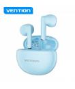 Vention Auriculares Bluetooth 5.3 con Estuche de Carga - 6h Autonomia ELF 06 - Color Azul