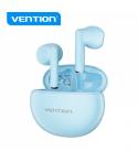 Vention Auriculares Bluetooth 5.3 con Estuche de Carga - 6h Autonomia ELF 06 - Color Azul