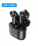 Vention Auriculares Bluetooth 5.3 con Estuche de Carga - 5h Autonomia - ELF 05 - Color Negro