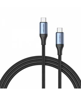 Vention Cable USB-C 4.0 Macho a USB-C Macho - 1m - Color Gris