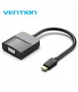 Vention Adaptador USB-C Macho a VGA Hembra - Color Negro