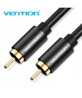 Vention Cable Estereo RCA Macho a RCA Macho - 1m - Color Negro