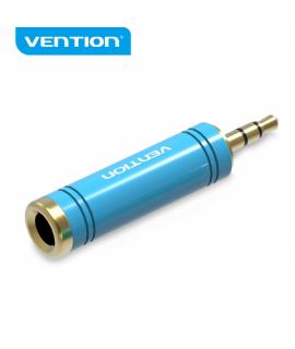 Vention Adaptador Jack 3.5 Macho a Jack 6.5 Hembra - Color Azul