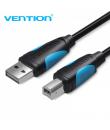 Vention Cable USB 2.0 Macho a USB-B Macho para Impresora - 1m - 480mbps - Color Negro