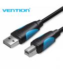 Vention Cable USB 2.0 Macho a USB-B Macho para Impresora - 1m - 480mbps - Color Negro