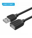 Vention Cable Alargador USB 2.0 Macho a USB Hembra - 0.5m - Color Negro