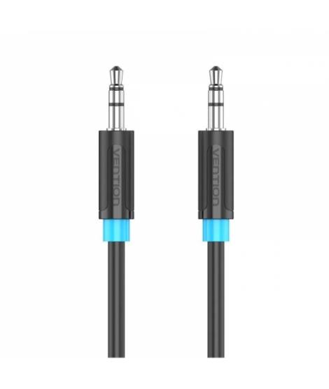 Vention Cable de Audio 3.5mm Macho a Macho - 0.8m - Color Negro