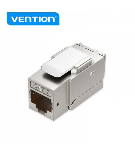 Vention Conector RJ45 Cat.7 - Conexion Ethernet de Alta Velocidad - Color Negro