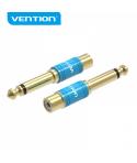 Vention Adaptador RCA Hembra a Jack 6.5 Macho - Color Azul