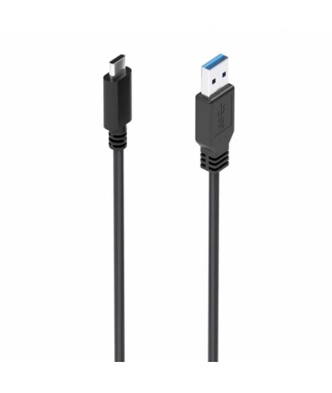 Aisens Cable USB 3.1 Gen2 10Gbps - Conector USB-C a USB-A - Carga hasta 3A - Transferencia 10Gbps - Compatible Thunderbolt 3 - C