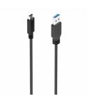 Aisens Cable USB 3.1 Gen2 10Gbps - Conector USB-C a USB-A - Carga hasta 3A - Transferencia 10Gbps - Compatible Thunderbolt 3 - C