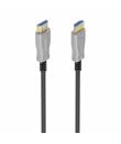 Aisens Cable HDMI V2.0 AOC Premium Alta Velocidad con Ethernet - Conectores Tipo a Macho - Fibra Optica y Cobre - Blindaje en Or