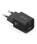 Aisens Cargador Gan USB-C 30W - Alta Eficiencia Energetica - Tecnologia AI para Carga Rapida - Multiples Protecciones de Segurid