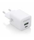 Aisens Cargador Gan USB-C 30W - Alta Eficiencia Energetica - Tecnologia AI - Multiples Protecciones - Carga Rapida y Segura - Co