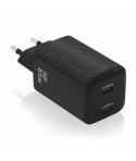 Aisens Cargador Gan USB-C 65W - Alta Eficiencia Energetica - Tecnologia AI - Multiples Protecciones - Carga Rapida y Segura - Co