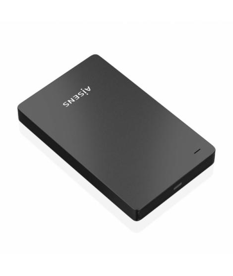 Aisens Modelo Caja Externa para Discos Duros - Instalacion sin Herramientas - Plug and Play - Conexion USB-C USB3.1 Gen1 - Veloc