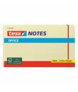 Tesa Notes Bloc de 100 Notas Adhesivas 125x75mm - Sin Disolventes - Reposicionables - Color Amarillo