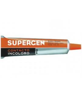 Supergen Contacto Pegamento Incoloro 20ml - Secado Rapido - No Contiene Tolueno - Resistencia al Envejecimiento y a los Rayos UV