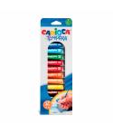 Carioca Pack de 12 Tubitos de Tempera - Colores Superlavables - Alto Poder Cubriente - Aplicable en Materiales Porosos - Packagi