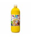 Carioca Pack de 6 Botellas de Tempera - 1000ml - Colores Superlavables - Faciles de Mezclar - Aplicable en Materiales Porosos - 