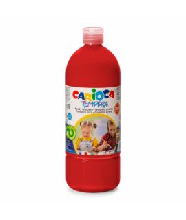 Carioca Botella de Tempera 1000ml - Colores Superlavables - Faciles de Mezclar - Aplicable en Materiales Porosos - Alta Opacidad