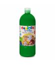 Carioca Botella de Tempera - 1000ml - Colores Superlavables - Faciles de Mezclar - Aplicable en Materiales Porosos - Alta Opacid