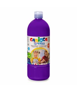 Carioca Botella de Tempera - 1000ml - Colores Superlavables - Faciles de Mezclar - Aplicable en Materiales Porosos - Alta Opacid